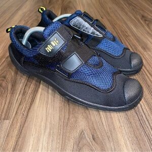 Surf Moc Double Strap Velcro Water Shoes Men Size 9 Navy/Black